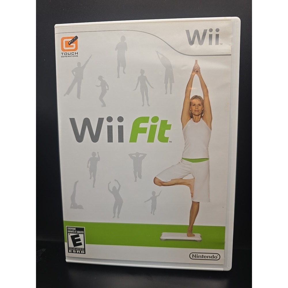 Wii Fit Game No Manual - Nintendo Authentic Tested‎ Game